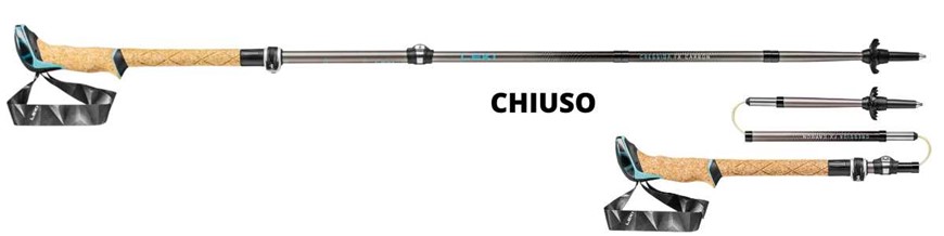 LEKI BASTONCINO CRESSIDA FX CARBON DONNA
